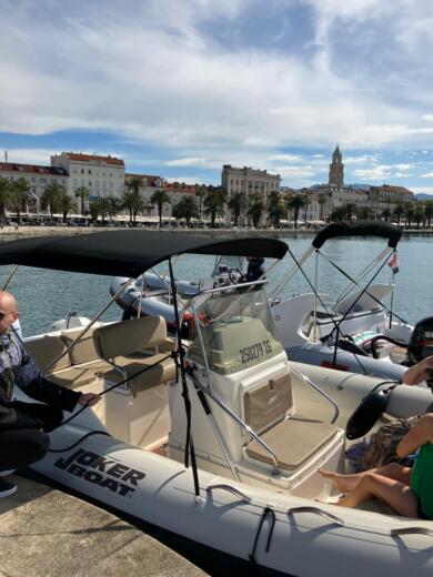 Spalato Motorboat Quicksilver 605 Activ Open alt tag text