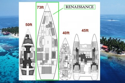 Hire Sailboat German Frers custom made San Blas Islands