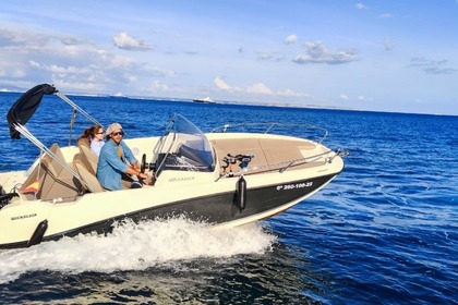 Hyra båt Motorbåt Quicksilver Activ 605 Sundeck Portals Nous