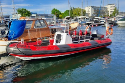 Czarter Ponton RIB Technomarine 708 Gdynia