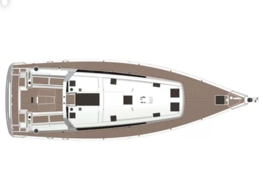 Sailboat Beneteau Oceanis 48 Plan du bateau
