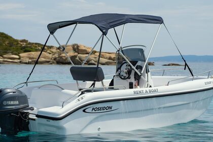 Hire Boat without licence  Navigator 30 hp Vourvourou