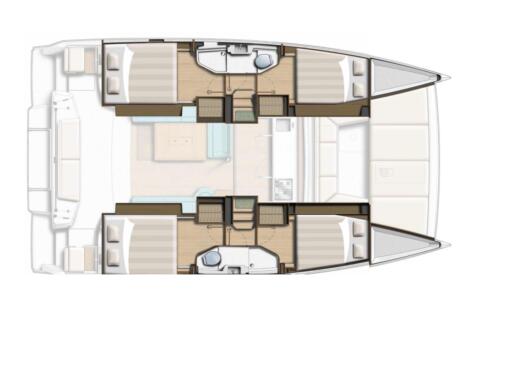 Catamaran  Bali Catsmart boat plan