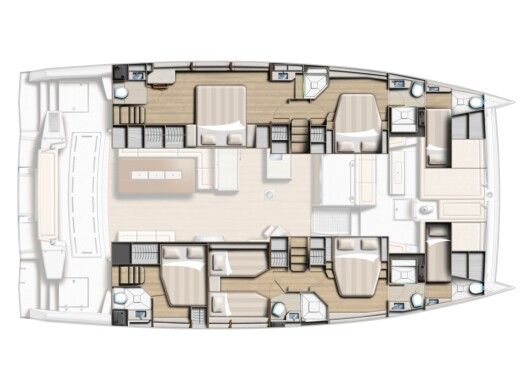 Catamaran  Bali 5.4 boat plan