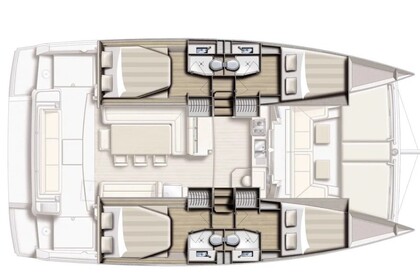 Miete Katamaran Bali - Catana Bali 4.1 Piombino