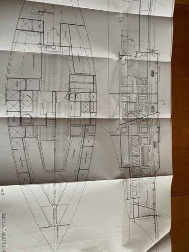 Gulet AUZEPY BRENNEUR GOELETTE Plan du bateau