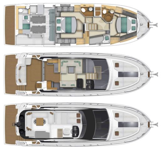 Motorboat Monte Carlo 5 boat plan