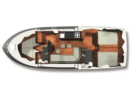 Motorboat  Husky Dane boat plan