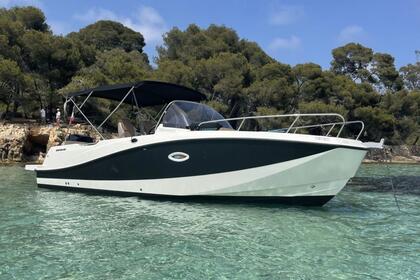 Alquiler Lancha Quicksilver 755 Sundeck Antibes