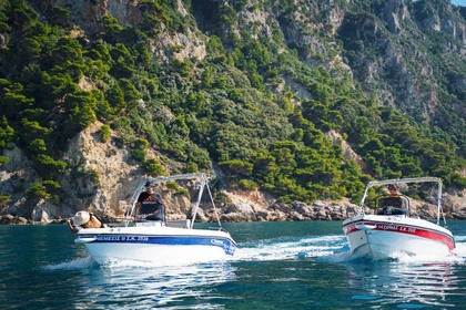 Hire Boat without licence  Poseidon Blu water 170 Palaiokastritsa