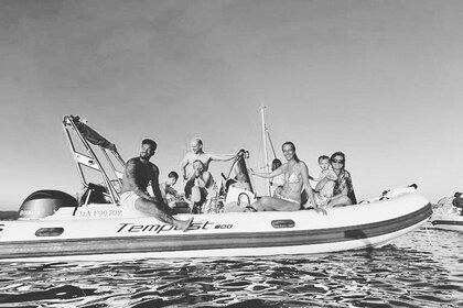 Czarter Ponton RIB CAPELLI Tempest 600 luxe Marsylia