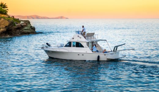 Motorboat BERTRAM 31FT Plan du bateau