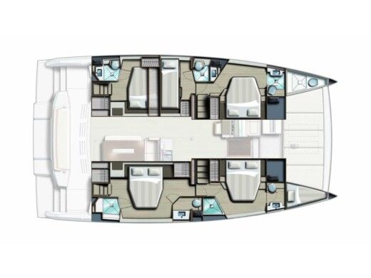 Catamaran  Bali 4.8 Silver Dolphin boat plan
