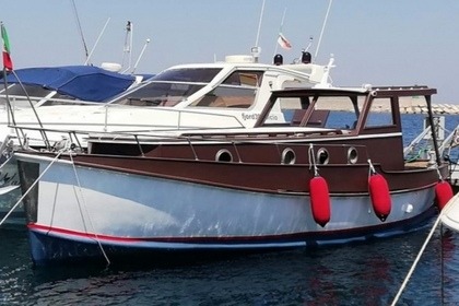 Charter Motorboat Teknisk plastuark hadrup Gozzo d epoca Cefalù