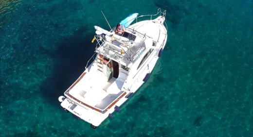 Motorboat Cayman Yacht 30 Fly Bridge boat plan