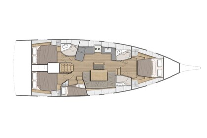 Noleggio Barca a vela  Oceanis 46.1 (bunk cab) Castiglioncello