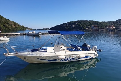 Rental Motorboat aiolos 19 f - Lefkafa Island Lefkada
