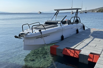 Rental Motorboat Axopar 25 CROSS TOP Lagonisi