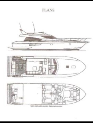 Motor Yacht Guy Couach 160 fly Boat design plan