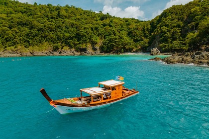 Charter Motorboat Custom Woodcraft Longtail Phuket