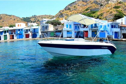 Rental Boat without license  Poseidon Blue Water 170 Milos