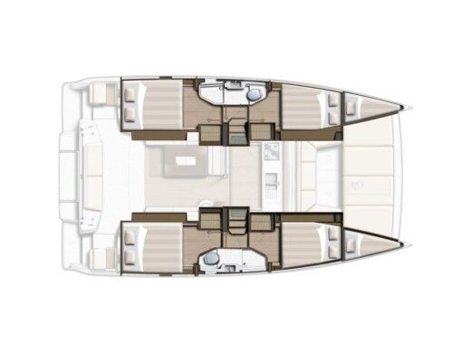 Catamaran Bali - Catana Catsmart Boat design plan