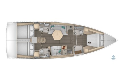 Charter Sailboat  Sunsail 44.3 Castries