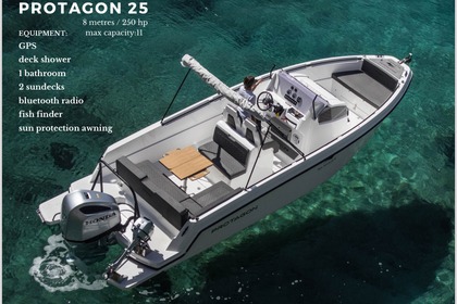 Rental Motorboat PROTAGON 25 PROTAGON 25 Chania Old Port