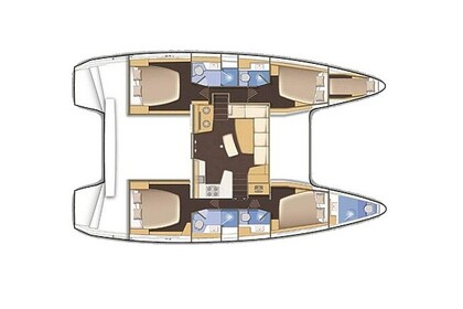 Чартер Катамаран  Lagoon 42 Лефкас