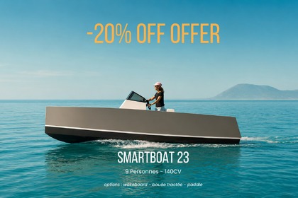 Verhuur Motorboot Smartboat Smartboat 23 Cannes
