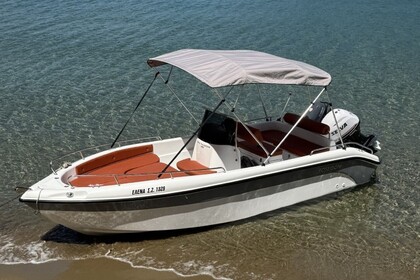 Charter Boat without licence  Ranieri blue water Zakynthos