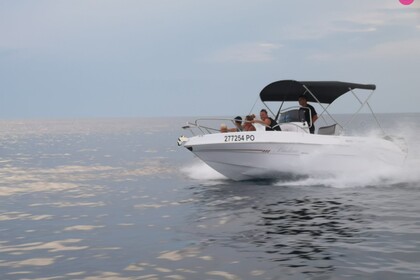 Charter Motorboat Nautitech Blueline 19 Poreč