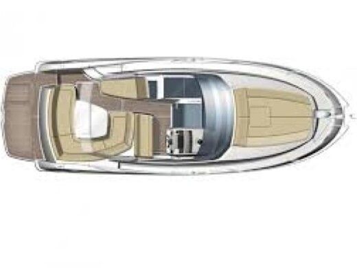 Motorboat Jeanneau Leader 8 Boot Grundriss