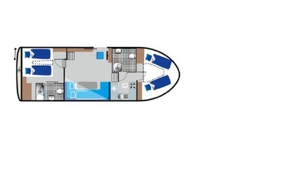 Miete Hausboot Haines 1070 (HMR) Rechlin