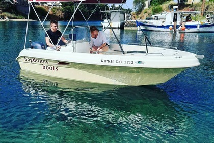 Hire Boat without licence  Karel 490 Chalkidiki