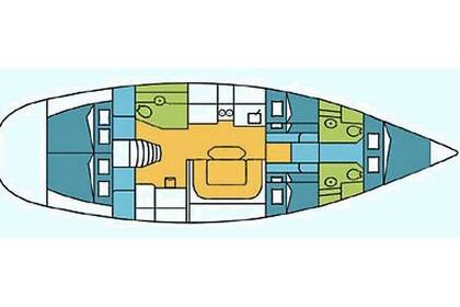 Rental Sailboat Poncin Yacht Harmony 52 Saint Barthélemy