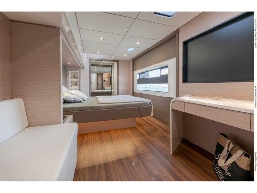 Catamaran  Aventura 56 MY Planimetria della barca