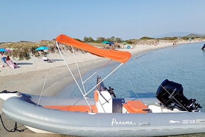 Hire RIB Blue Rib Panama 17 Olbia