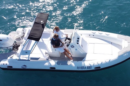 Rental RIB Boat Azur RIVIERA 680 Mandelieu-La Napoule
