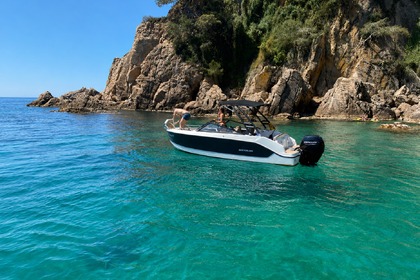 Charter Motorboat Quicksilver Activ 605 bowraider Blanes
