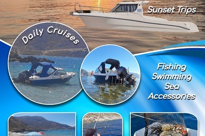 Verhuur Motorboot POSEIDON King fishing Kalymnos