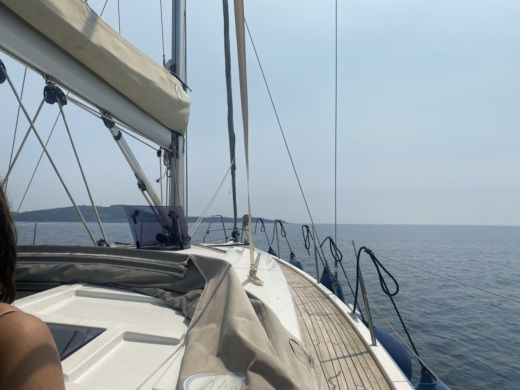Θάσος Sailboat HANSE 385 alt tag text