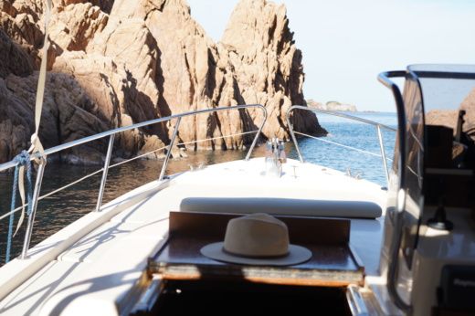 Motorboat Menorquin 100 Boot Grundriss