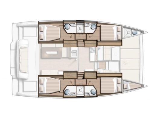 Catamaran  Bali 4.2 boat plan