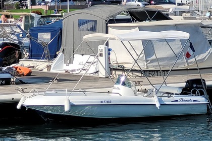 Charter Motorboat Rigiflex Cap 400 version luxe Cannes