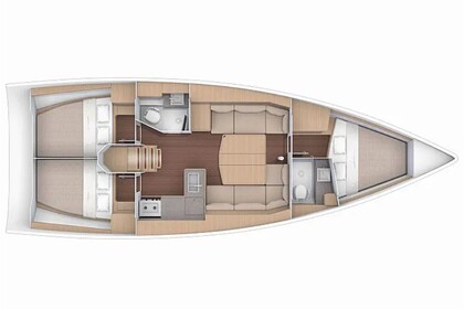 Rental Sailboat  Dufour 390 Grand Large[G] Athens