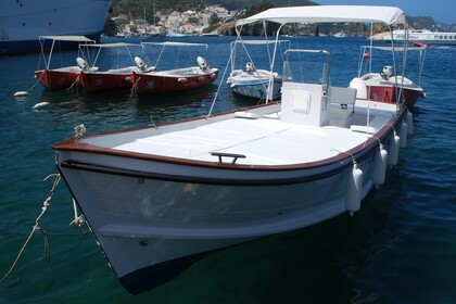 Charter Boat without licence  Zottola Italy 21 Ponza