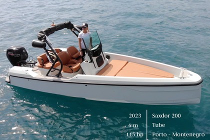 Charter Motorboat Saxdor – Style, Speed, and Freedom! 200 Tivat