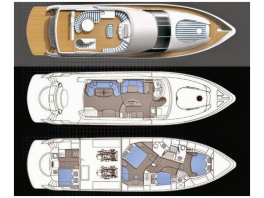 Motor Yacht Yaretti Yaretti 2210 boat plan