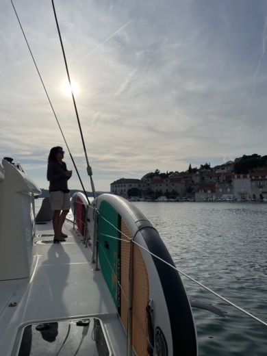 Split Catamaran Robertson & Caine Leopard 45 alt tag text